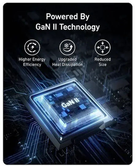 Anker Φορτιστής Χωρίς Καλώδιο GaN με Θύρα USB-C 30W Power Delivery Λευκός (Nano III)
