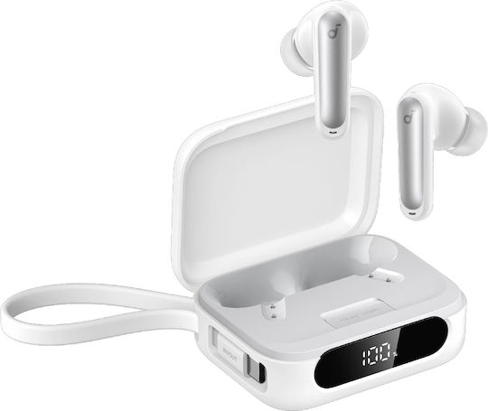 Soundcore by Anker P41i Ultimate MFi In ear Bluetooth Безжични слушалки Акустики с Устойчивост на изпотяване и Калъф за зареждане Бели