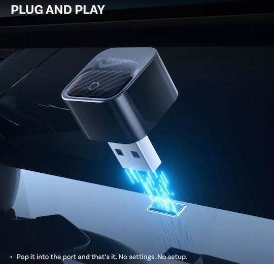 Ottocast Mini Pico Ασύρματος Αντάπτορας Carplay Android Auto Μαύρο Ca525-t3