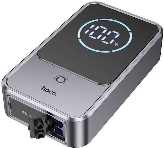 Hoco QS7 Преносим Стартер За Батерия На Автомобил 10000mAh С Power Bank USB Фенер