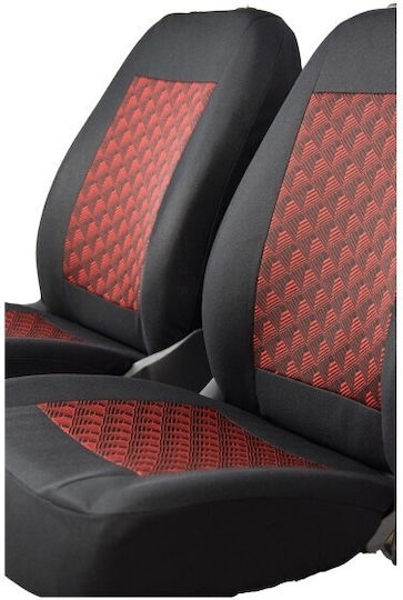 Kruszmar II Set De Huse Scaune Auto 2 Bucăți Negre
