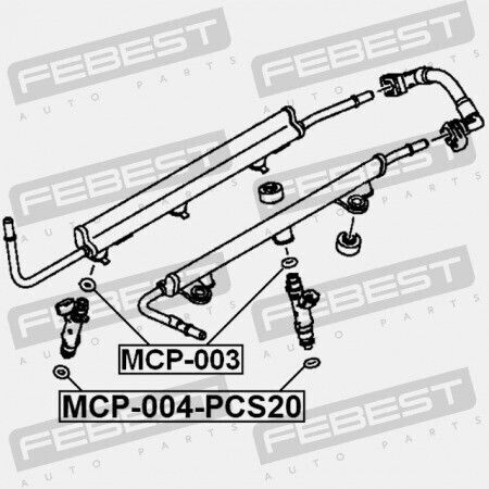 Febest for Mitsubishi Lancer