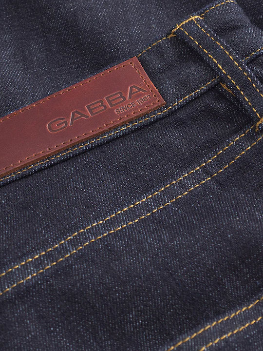 Pantalon De Blugi Pentru Bărbați Lejer Linie Straight Fit Albastru