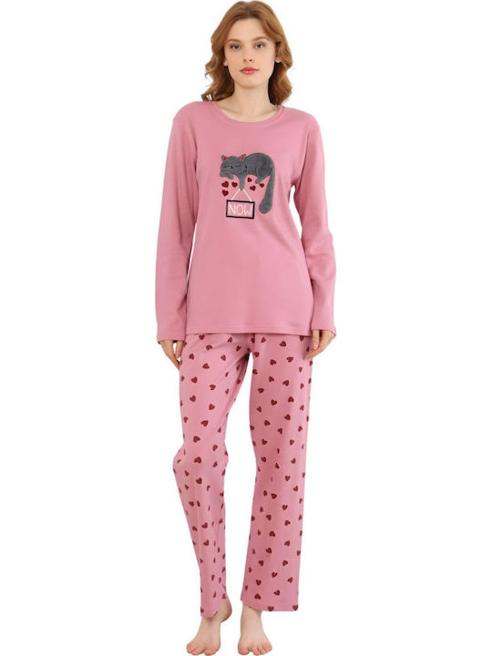 Boyraz Winters Damen Pyjama-Set Rose Boyraz