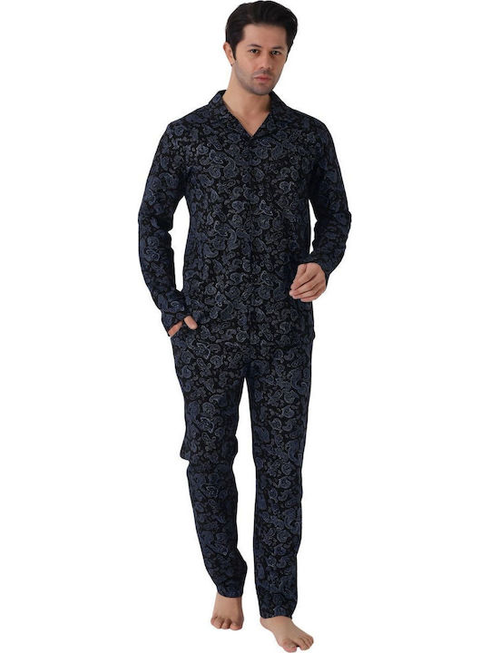 Boyraz Boyraz Herrenpyjamas Mehrfarbig
