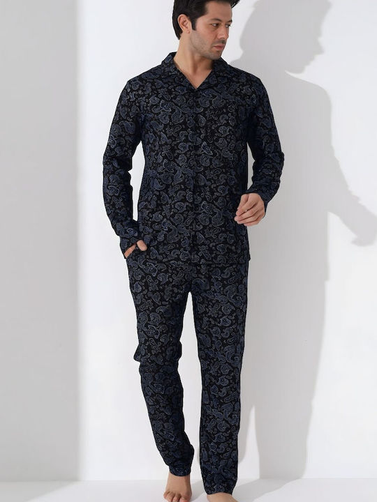 Boyraz Boyraz Herrenpyjamas Mehrfarbig
