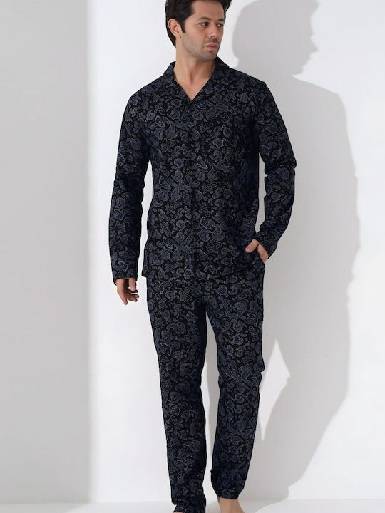 Boyraz Boyraz Herrenpyjamas Mehrfarbig