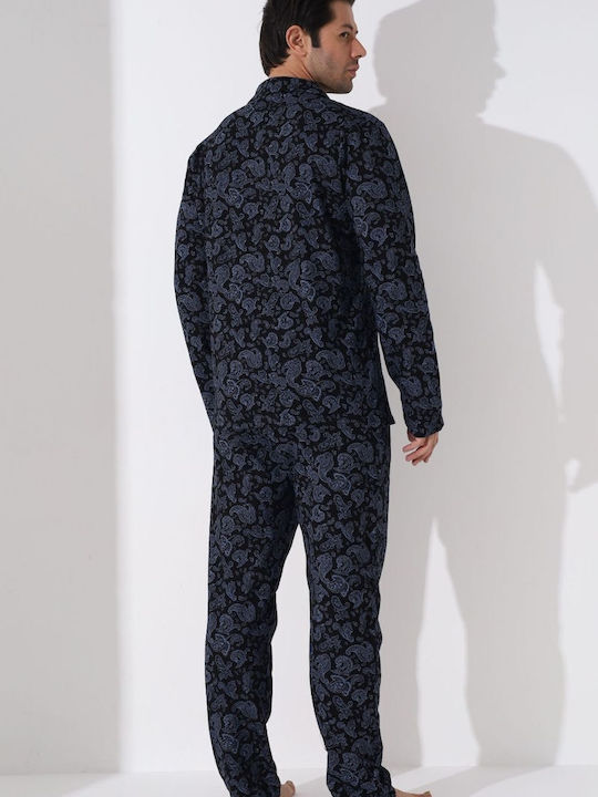 Boyraz Boyraz Herrenpyjamas Mehrfarbig