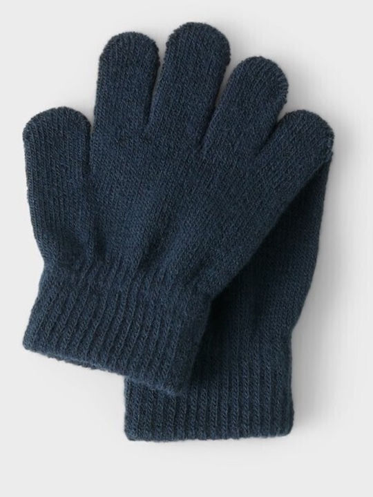 Kinderhandschuhe Gestrickt Blau