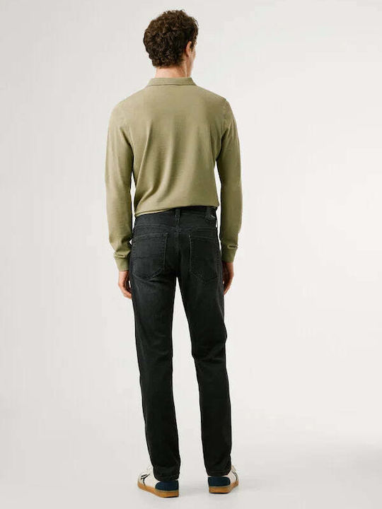 Men's Trousers Slim Fit Black