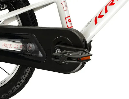 Kross Bicicletă Copii BMX Albă 14"