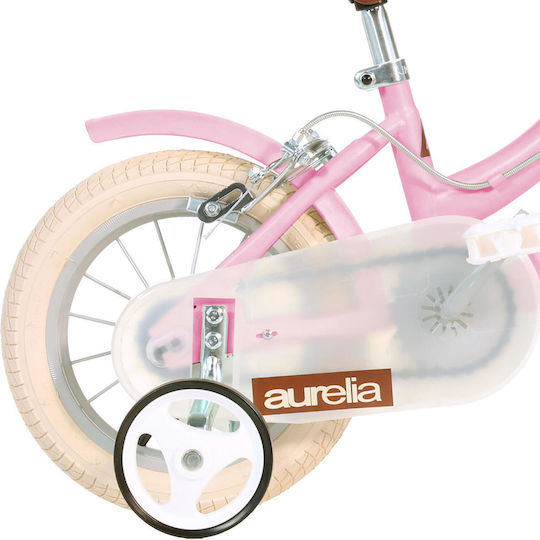 Dino Bikes 12" Детско Градско Колело с Алуминиева Рамка Розово