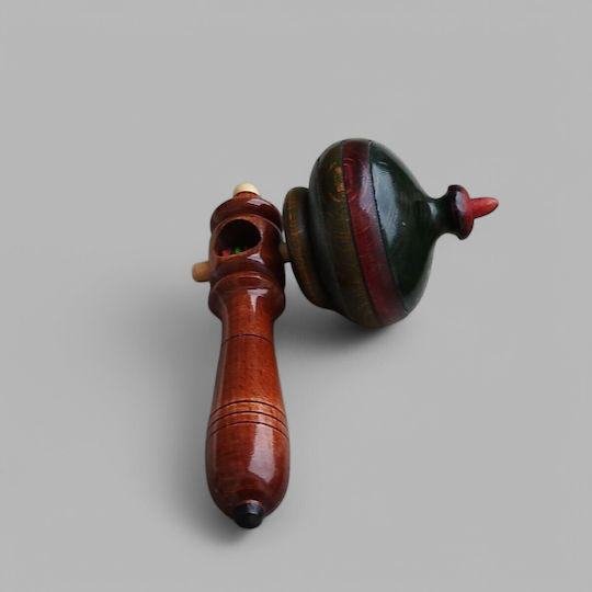 Spinning Top with Ejection Mechanism
