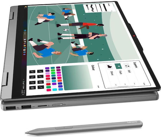 Lenovo IdeaPad 5 2-in-1 14IPH11 14" IPS FHD+ Ecran Tactil (Ultra 5-322/16GB/512GB SSD/Fără Sistem De Operare) (Tastatură US)