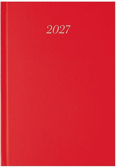 Linardatos Classic Daily Agenda B6 2027 12x17cm