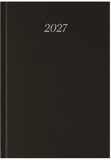 Λιναρδάτος Classic Εβδομαδιαία Ατζέντα 2027 Μπλε 17x24εκ.