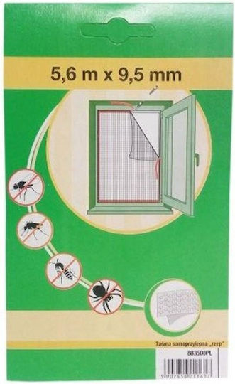 Velcro Самозалепваща Лента с Кука и Примка Бяла 5.6mx15mm