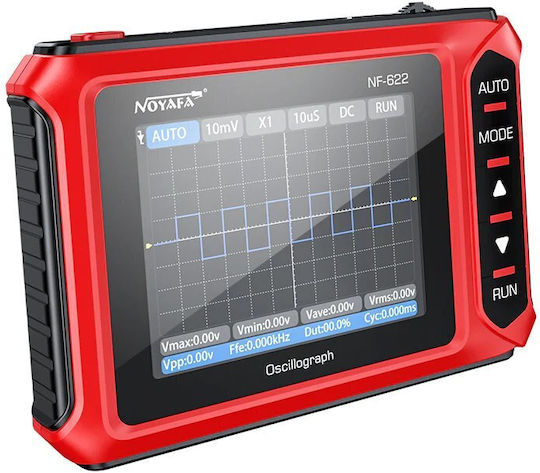 Noyafa Mini Handgehaltenes Digitales Oszilloskop Spannungsfrequenz Anstiegszeit & Pulsbreite Nf-622
