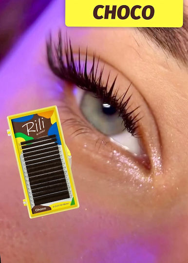 Eyelash Extensions Rili Choco C0.07 15mm 16 Lines
