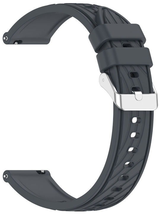 Rubber Strap Grey 20mm