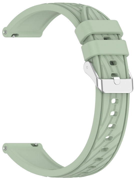 Silicone Curea de Cauciuc Verde 20mm Silicone Curea de Cauciuc Verde 20mm