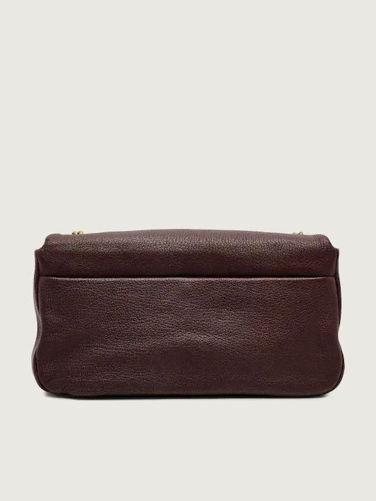 Leather Women's Crossbody Bag Brown