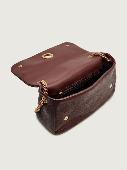 Leather Women's Crossbody Bag Brown