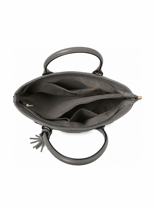 Women's Grey Shoulder Bag