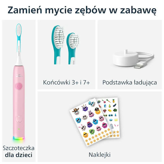 Philips Sonicare Παιδική Ηλεκτρική Οδοντόβουρτσα με Ανταλλακτικά