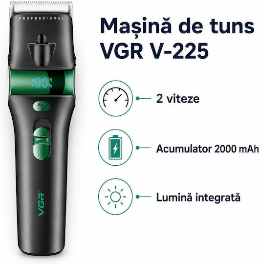 Aparat de tuns reîncărcabil Verde FOX385713