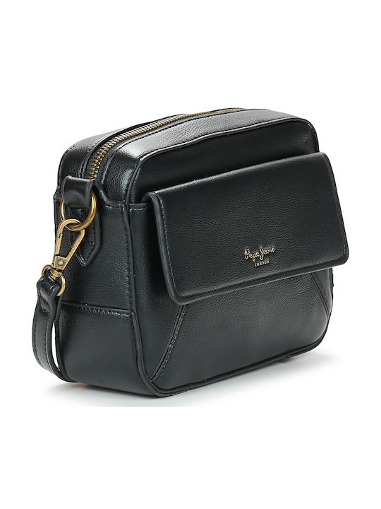 Alma Hexia Women's Flap Bag Black