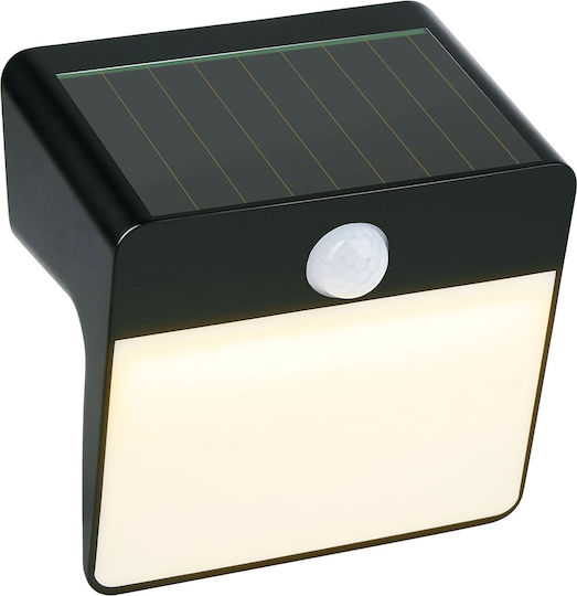 Grundig Wall Mounted Solar Light Warm White with Photocell IP44 14.4x10x13cm