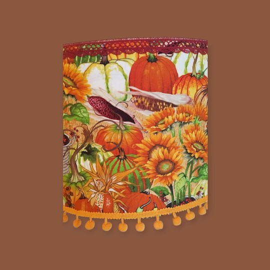 Floor Lamp Pumkins Gardens Dimensions 35*25 E27 Oxygen Lampshades