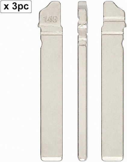 Set 3 Lama Chei Auto 149# Hu162t Mqb Fără Șanț Pe Lamă Compatibil VW Audi Skoda Scaun