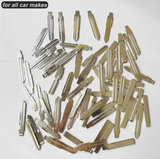 Set 3 Car Key Blades 01# Hu49 Volkswagen Audi
