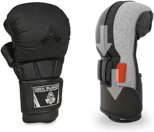MMA Спаринг Ръкавици За Деца XS Черни Master Valor Series DBX Bushido Черни