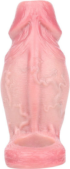 Textured Open Penis Sleeve 14.5cm