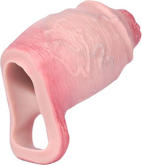 Textured Open Penis Sleeve 14.5cm