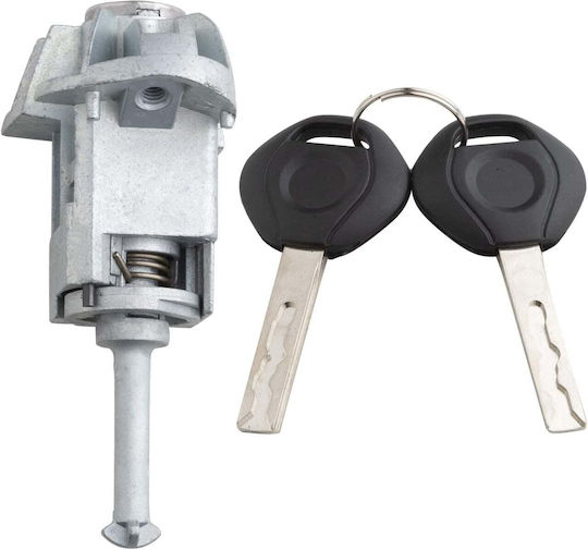 Left Front Door Lock Cylinder 2 Keys Bmw Series 3 E46 1998-2006 Oe Code 51217019975