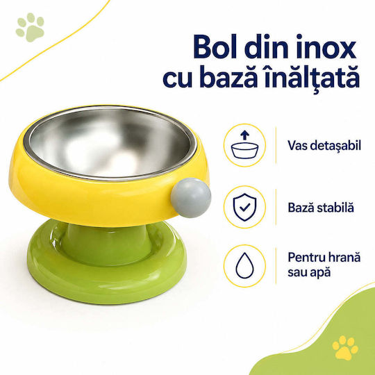 Stainless Steel Food Bowl for Dog & Cat