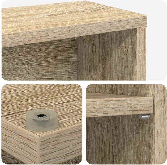 vidaXL Floor CD Case 65x23.5x175cm