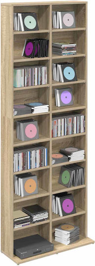 vidaXL Floor CD Case 65x23.5x175cm