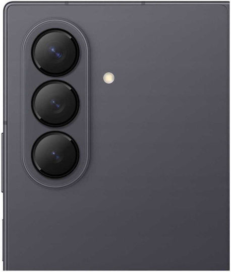 Tempered Glass Samsung Galaxy Z Fold8 Ultra Spacecase Camera Ring Anti-Scratch Protective Glass Camera Lens Aluminum Frame Black 5905719143794