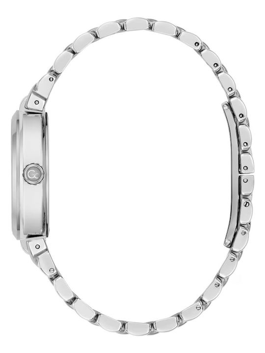 GC Watches Women's Watch 34mm Battery with Silver Metal Bracelet