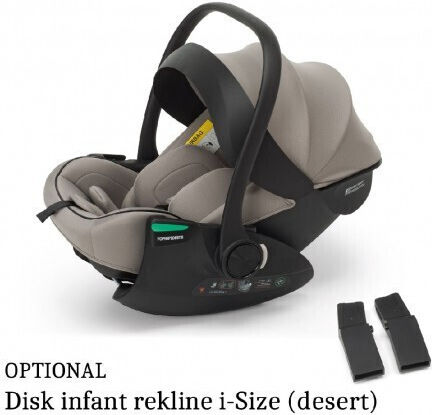Foppapedretti TicToc Reversible 2 in 1 Baby Stroller Suitable for Newborn Champagne 9.8kg