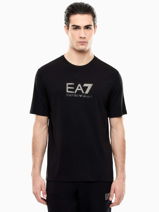 Emporio Armani Tricou Negru Emporio Armani Tricou Negru