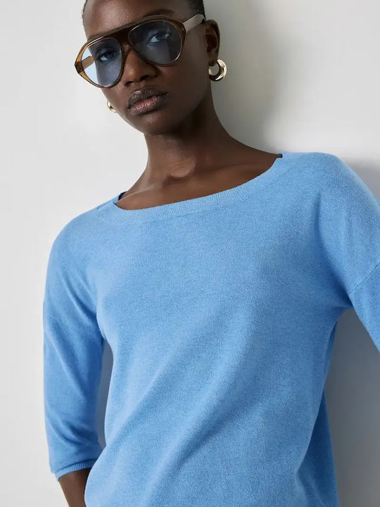 Women's Sweater with 3/4 Sleeve Black