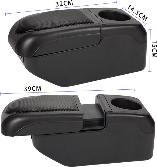 Gmax Cotieră Auto Din Piele Universal Neagră