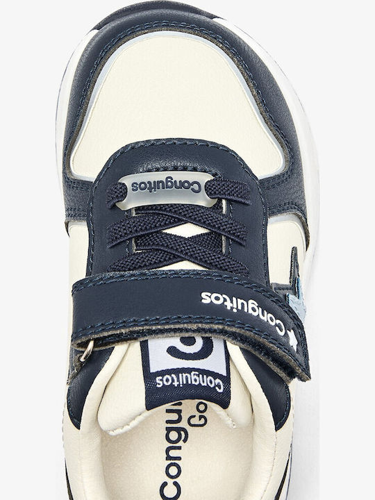 Kids Sneakers Barefoot with Lights Navy Blue