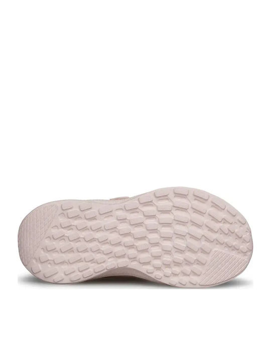 Memory Fast Kids Sneakers with Hoop & Loop Closure Pink